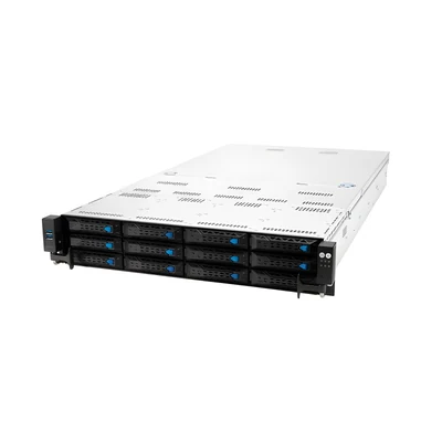 Platforma serwerowa RACK ASUS RS520A-E11-RS12U/800W z 12 dyskami NVMe i procesorem AMD MILAN