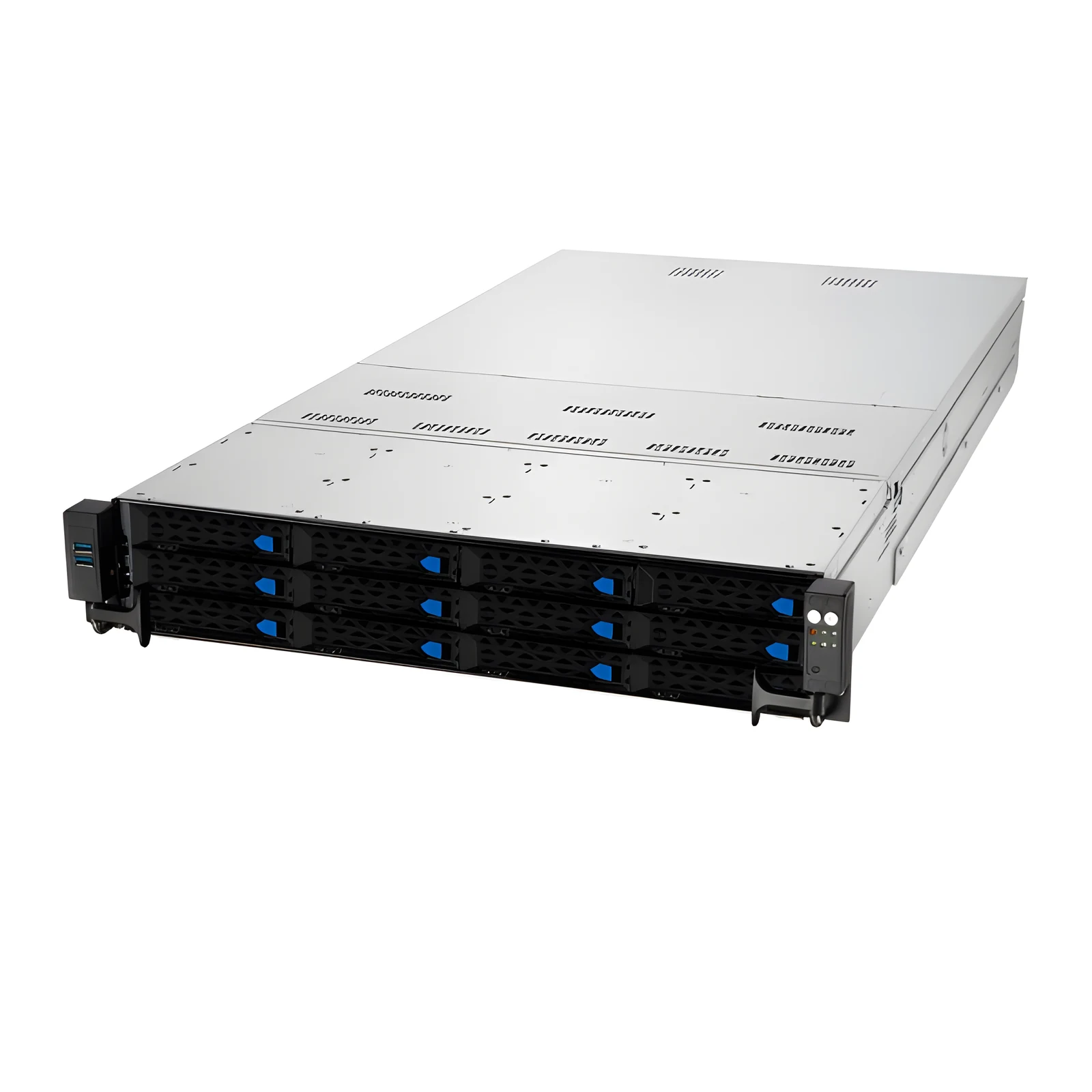 Serwer RACK 2U ASUS RS720-E10-RS12 z procesorem Intel Xeon 3. generacji — zdjęcie 1 z 8
