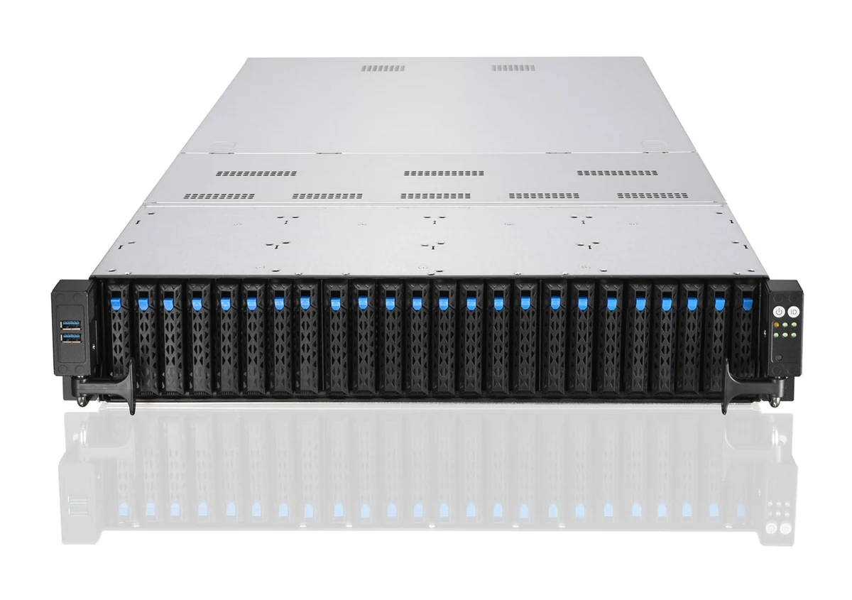Platforma serwerowa RACK ASUS RS720A-E11-RS24U z procesorem AMD MILAN, 2x LGA4094, 2U