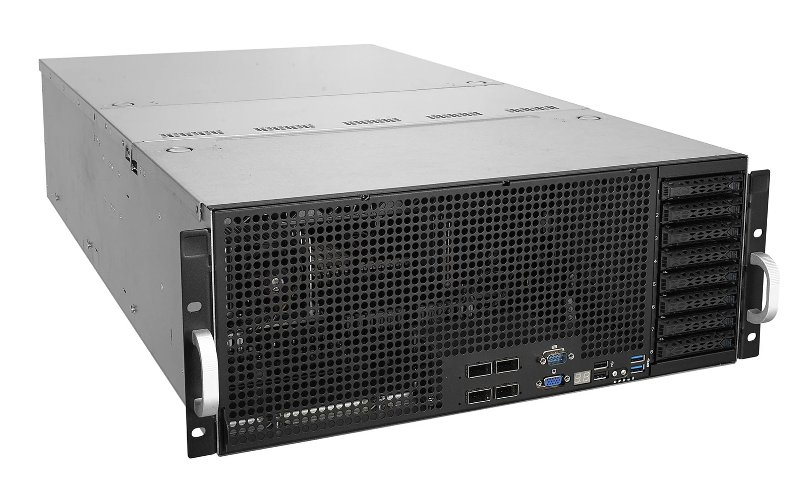 Serwer RACK 4U ASUS ESC8000G4 - Intel Xeon 2x LGA 3647 — zdjęcie 1 z 7