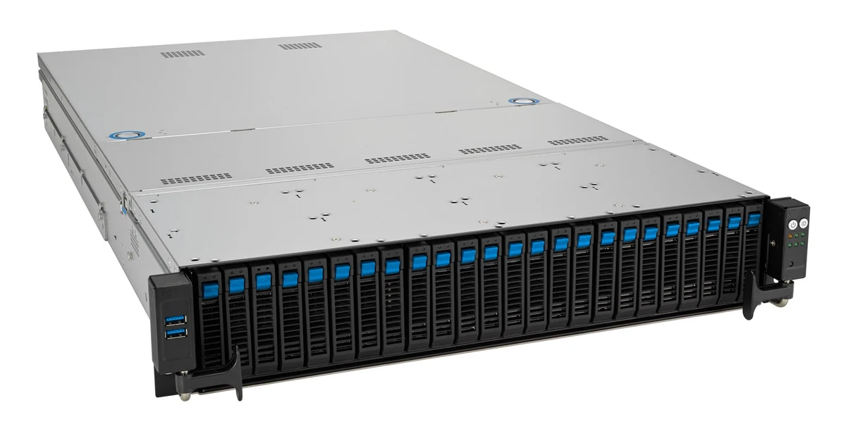 Asus Rack RS520A-E12-RS24U AMD Epyc 9004 24 NVMe