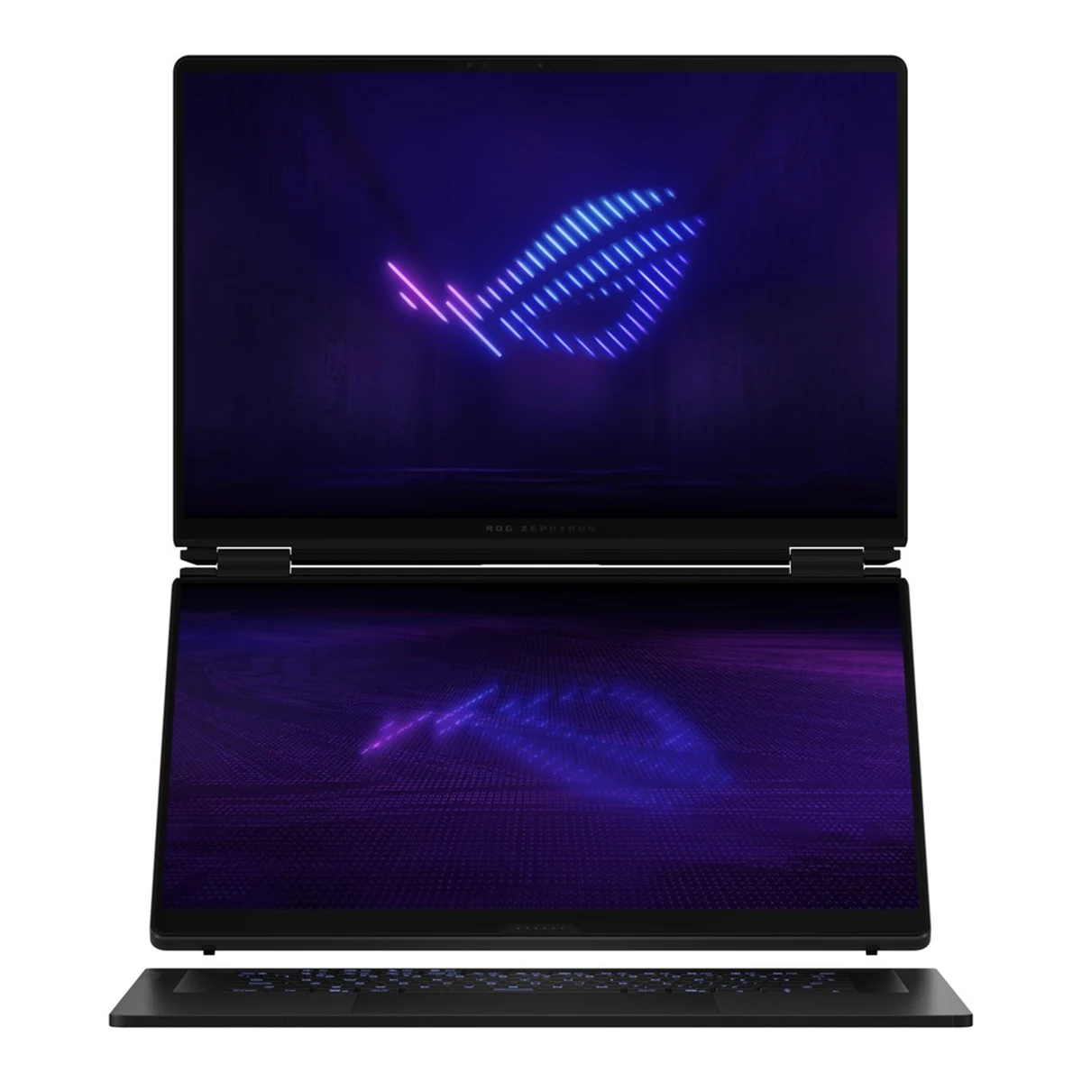 ASUS ROG Zephyrus Duo 16 GX651AX-U9322X Ultra 9 386H 16.0"3K Touch OLED 120Hz 1100nits AG 32GB LPDDR5X SSD2TB GeForce RTX 5090 24GB Cam1080p + IR 90WHrs W11Pro Aluminum Stellar Grey