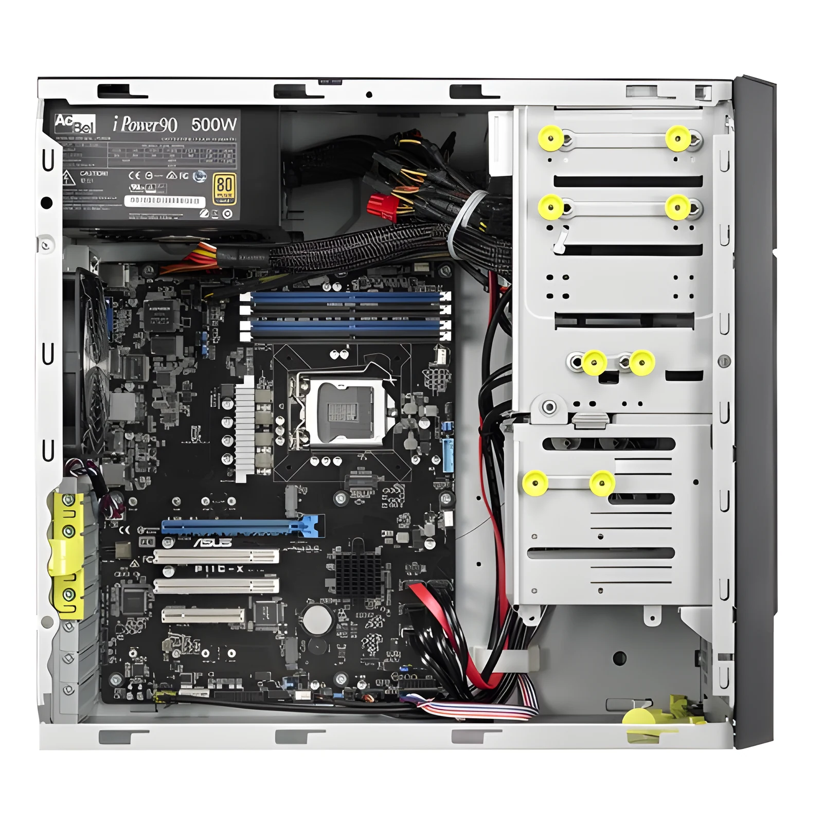 Platforma serwerowa TOWER ASUS TS100-E10-PI4 z procesorem Intel Celeron C242, LGA 1151 — zdjęcie 1 z 5
