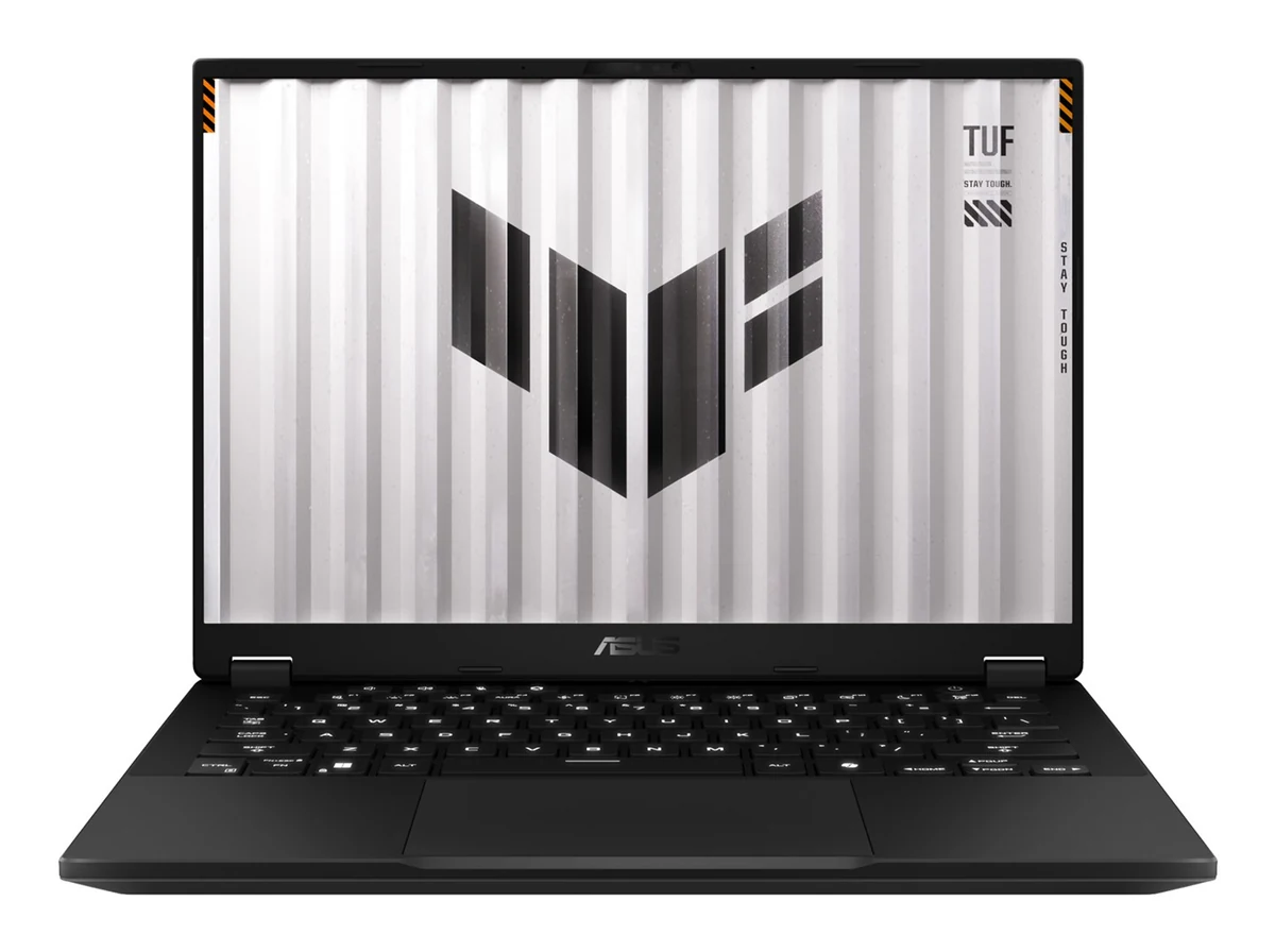ASUS TUF Gaming A14 FA401UM-RG014 Ryzen 7 260 14.0"2.5K 165Hz IPS-level 400nits AG 16GB LPDDR5X SSD512 GeForce RTX 5060_8GB WLAN+BT Cam1080p 73WHrs NoOS Jaeger Gray