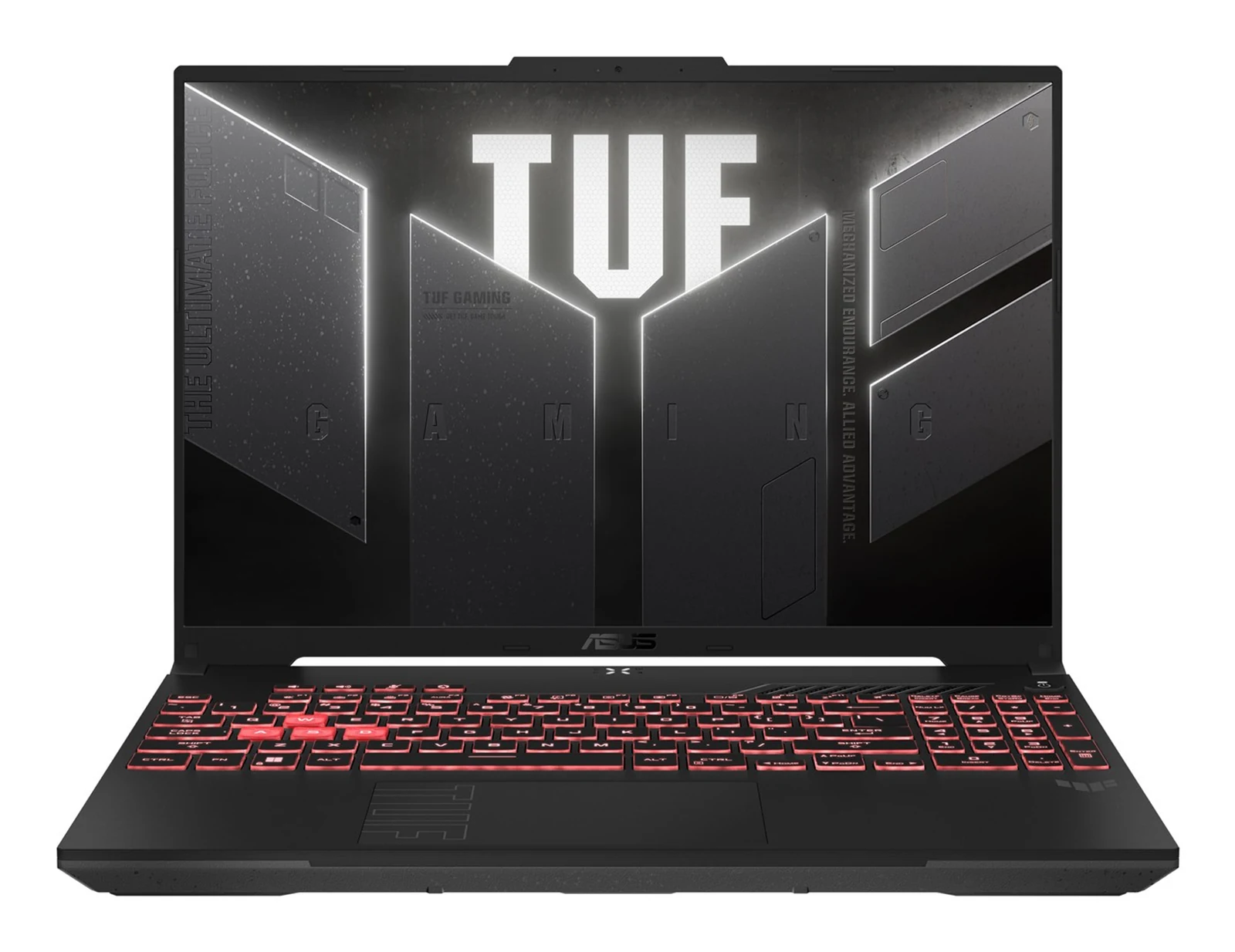 Laptop gamingowy ASUS TUF Gaming A16 FA607NUQ-RL014, Ryzen 7 7840HS, 16 cali FHD+ 144Hz, 16 GB DDR5 4800 MHz, 512 GB SSD, GeForce RTX — zdjęcie 1 z 6