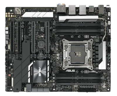 Płyta główna serwerowa ASUS WS C422 PRO/SE z gniazdem Intel Socket 2066, chipsetem C422, 8 slotami DDR4 2666 RDIMM/LRDIMM, interfejsem ASPEED AST2500 64MB