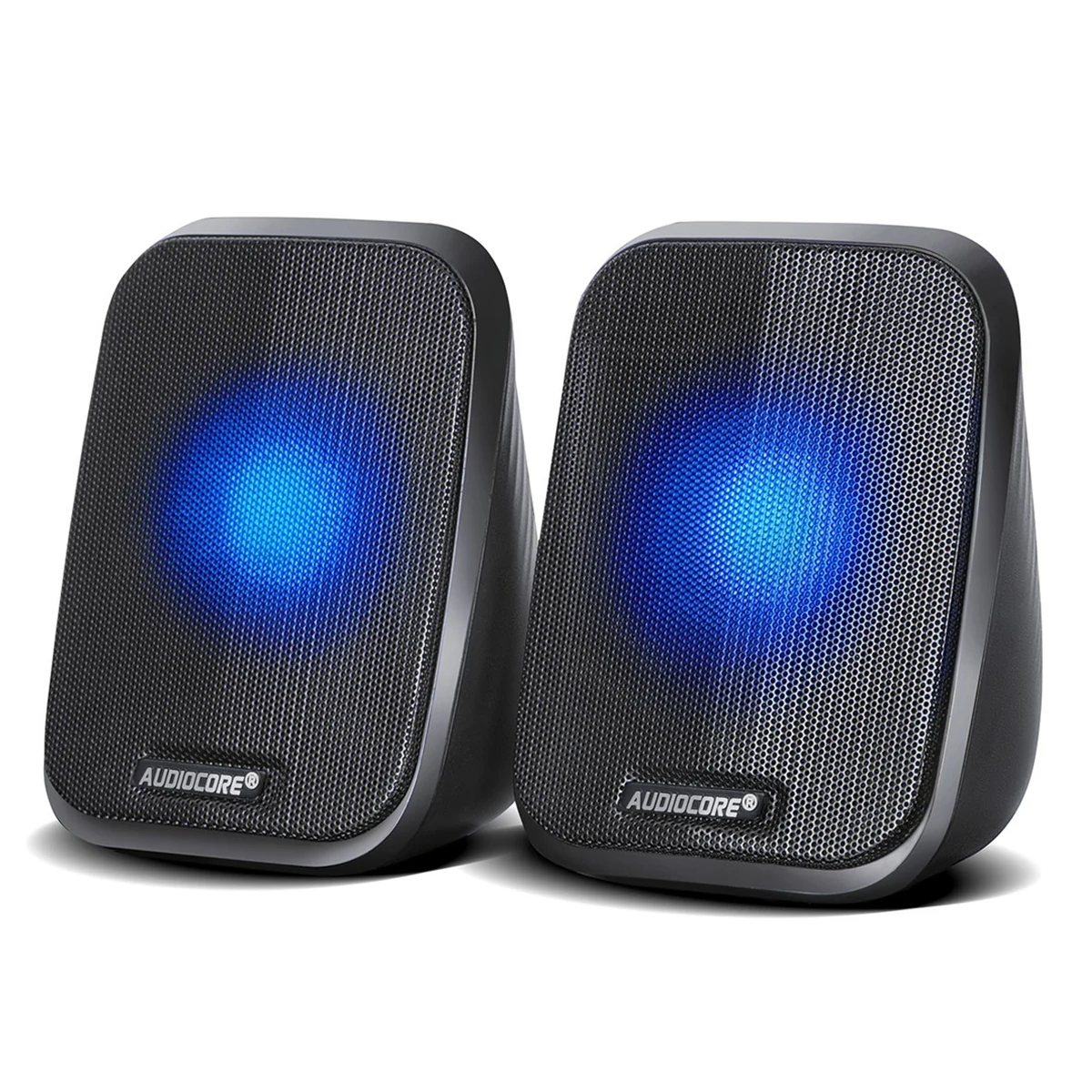 AUDIOCORE GŁOŚNIKI KOMPUTEROWE 6W USB LED