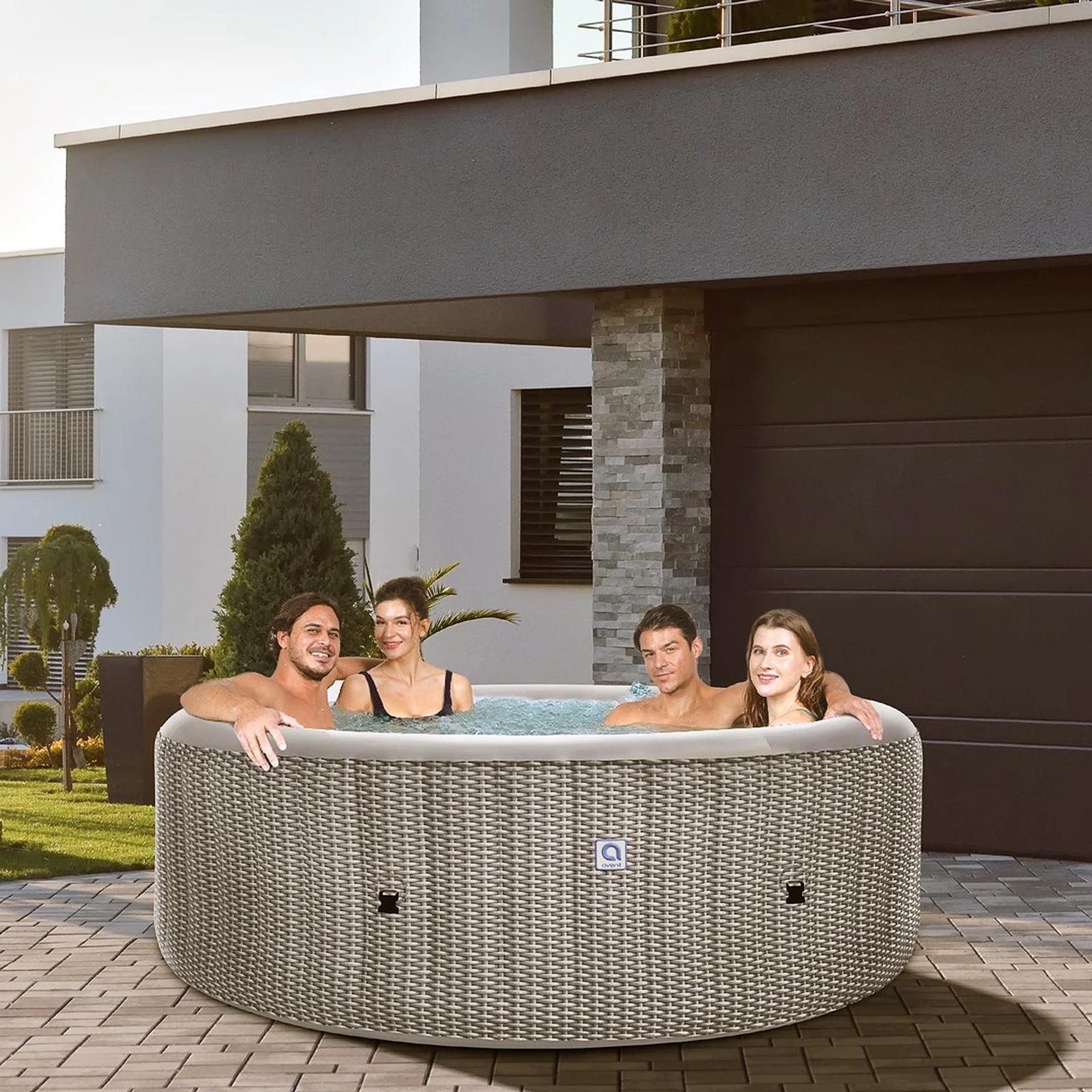 AVENLI NICE SPA OGRODOWE, BASEN POMPOWANY, HYDROMASAŻ 204X70 6 OSOBOWE — zdjęcie 1 z 4