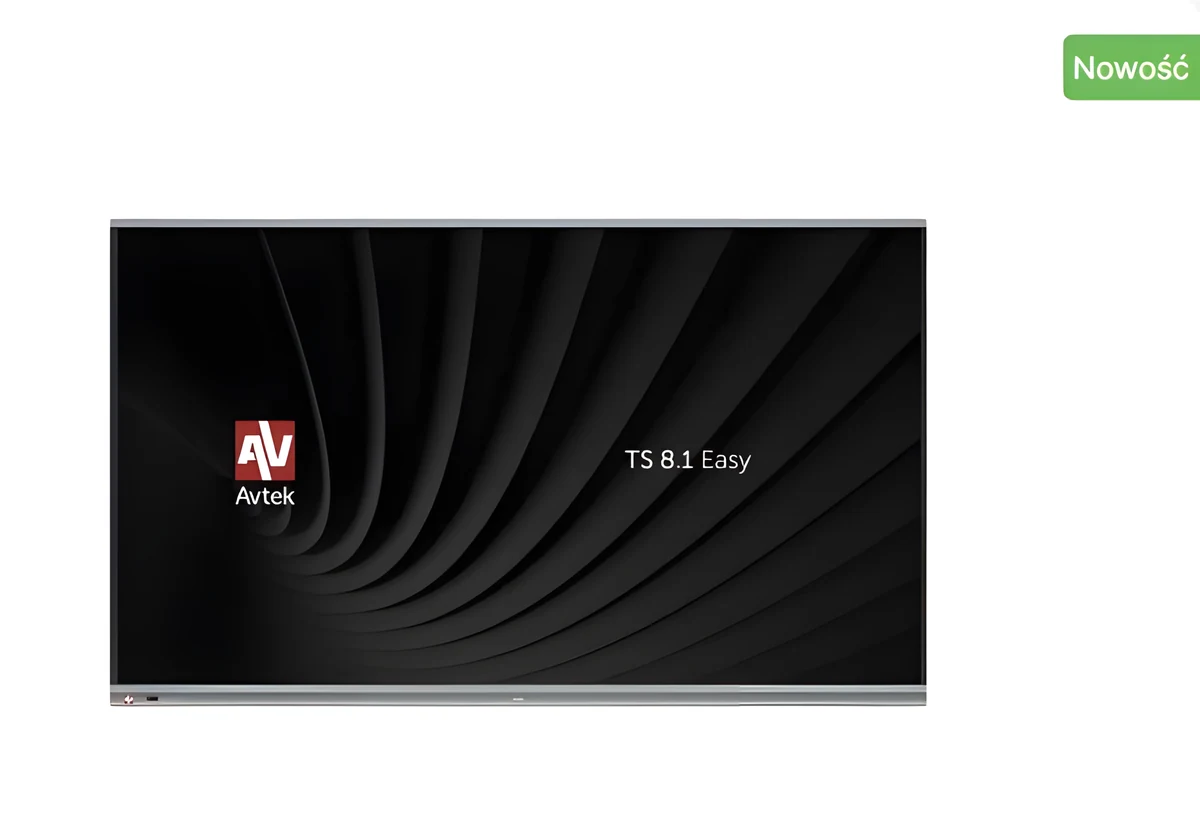 AVTEK MONITOR INTERAKTYWNY TS 8.1 EASY 65 Czarny