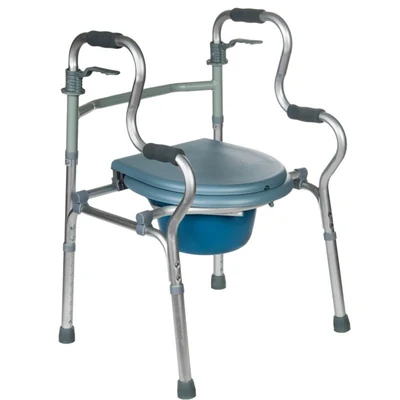 Balkonik rehabilitacyjny 3w1 RF-133 - szary/niebieski