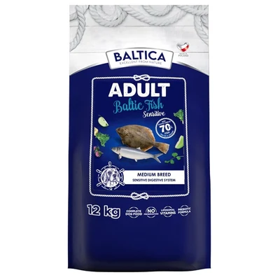 Karma sucha dla psa BALTICA Excellent Adult Sensitive Fish M 12kg