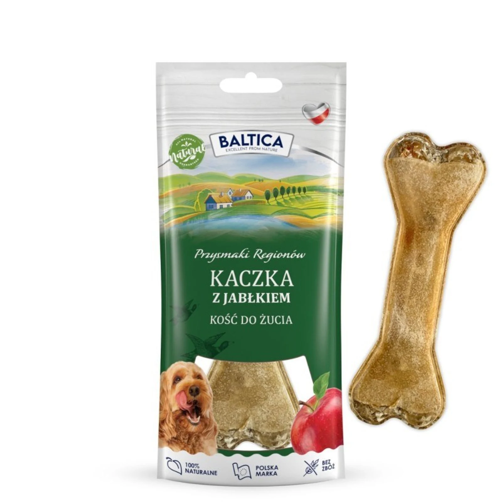 BALTICA Kość Do żucia Kaczka Z Jabłkiem 1szt