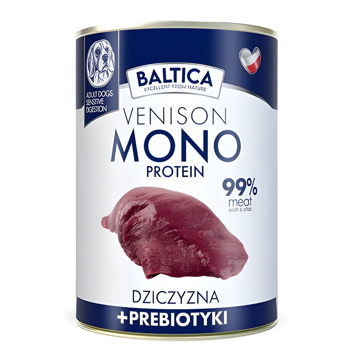 BALTICA NUTRACEUTIC Venison 99% & prebiotics 400g