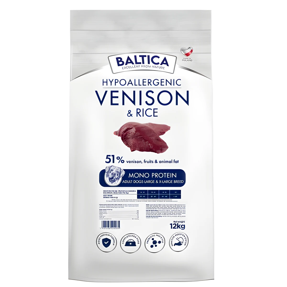 BALTICA NUTRACEUTIC Venison & Rice 12kg