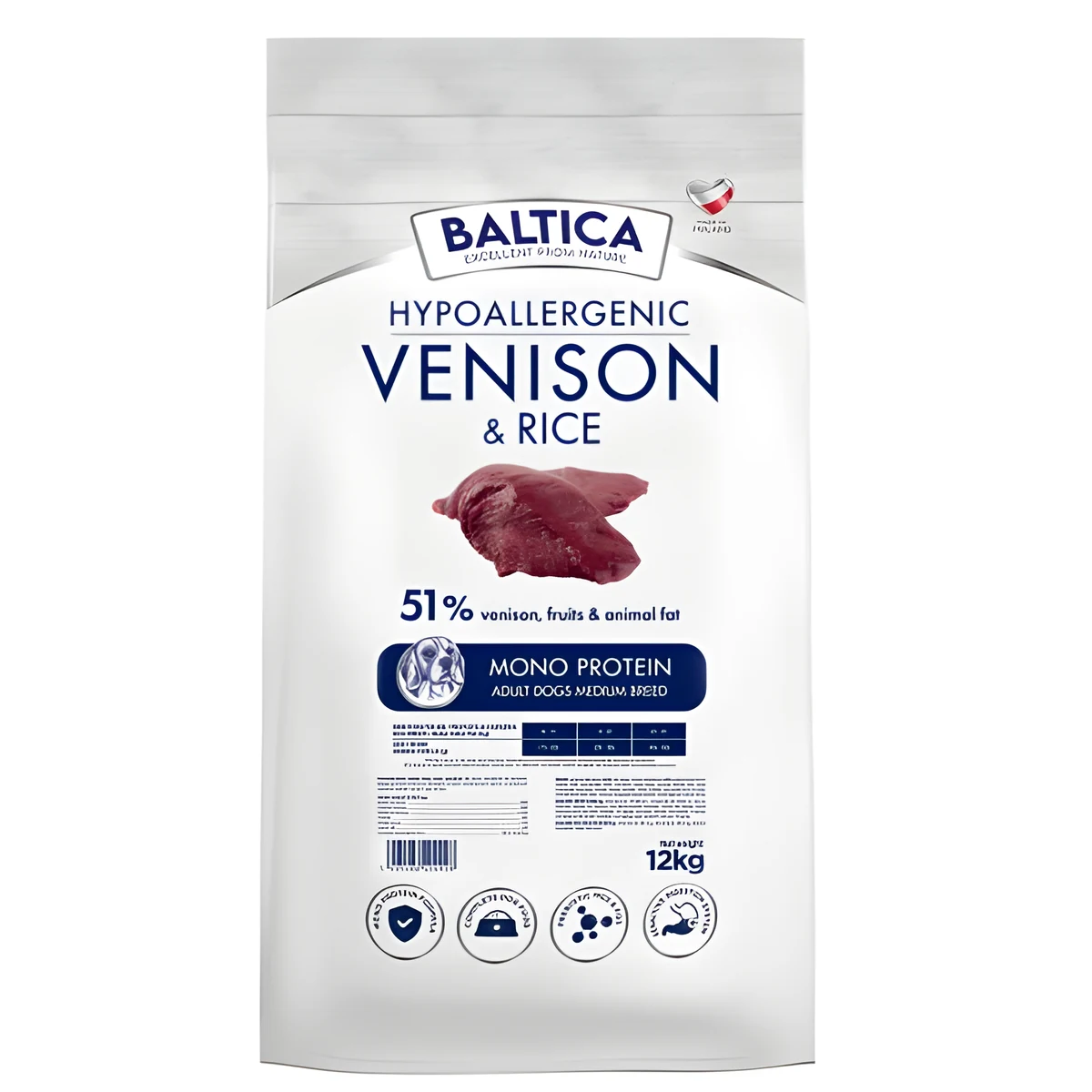 BALTICA NUTRACEUTIC Venison & Rice 12kg