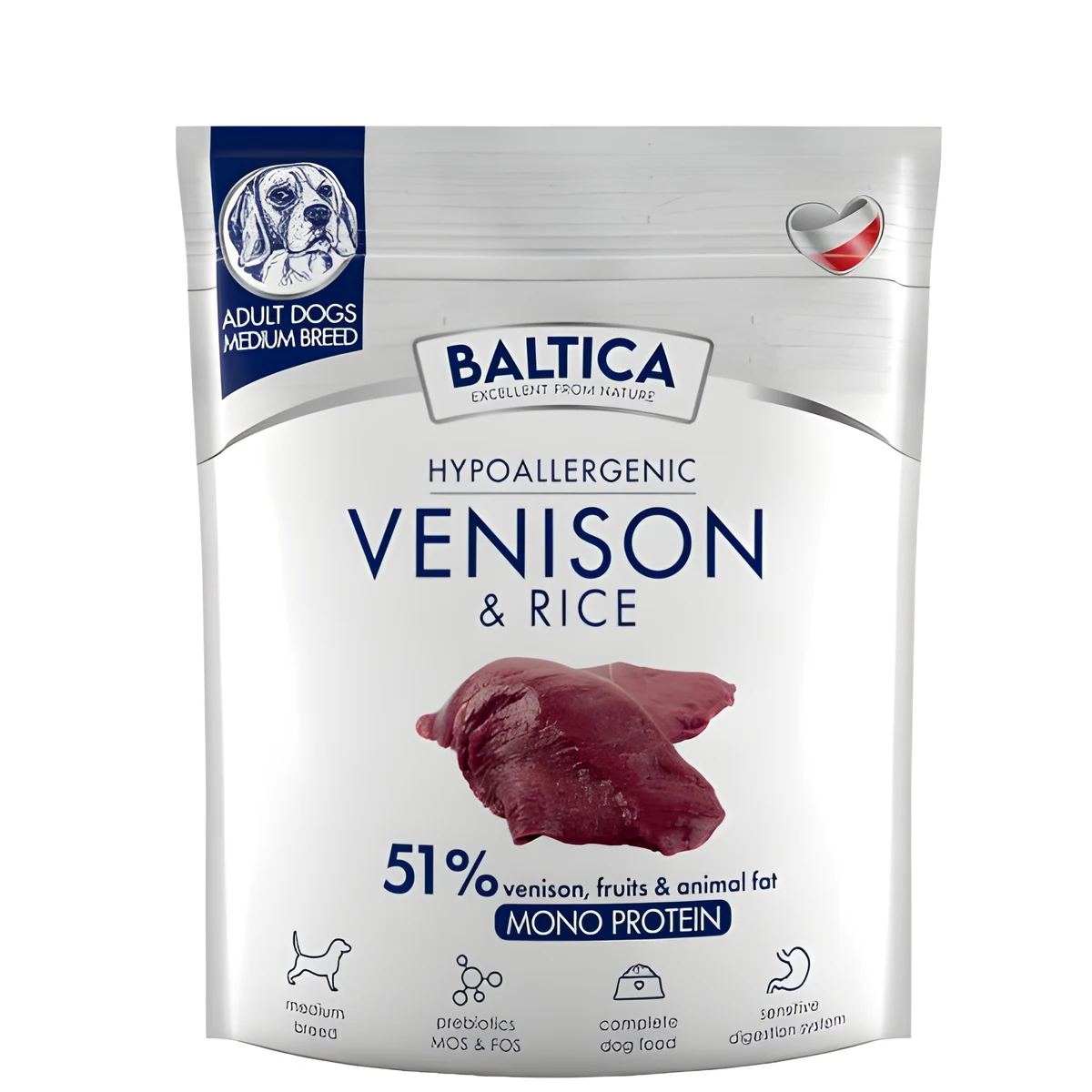 Karma sucha Baltica Nutraceutic z dziczyzną i ryżem 1kg