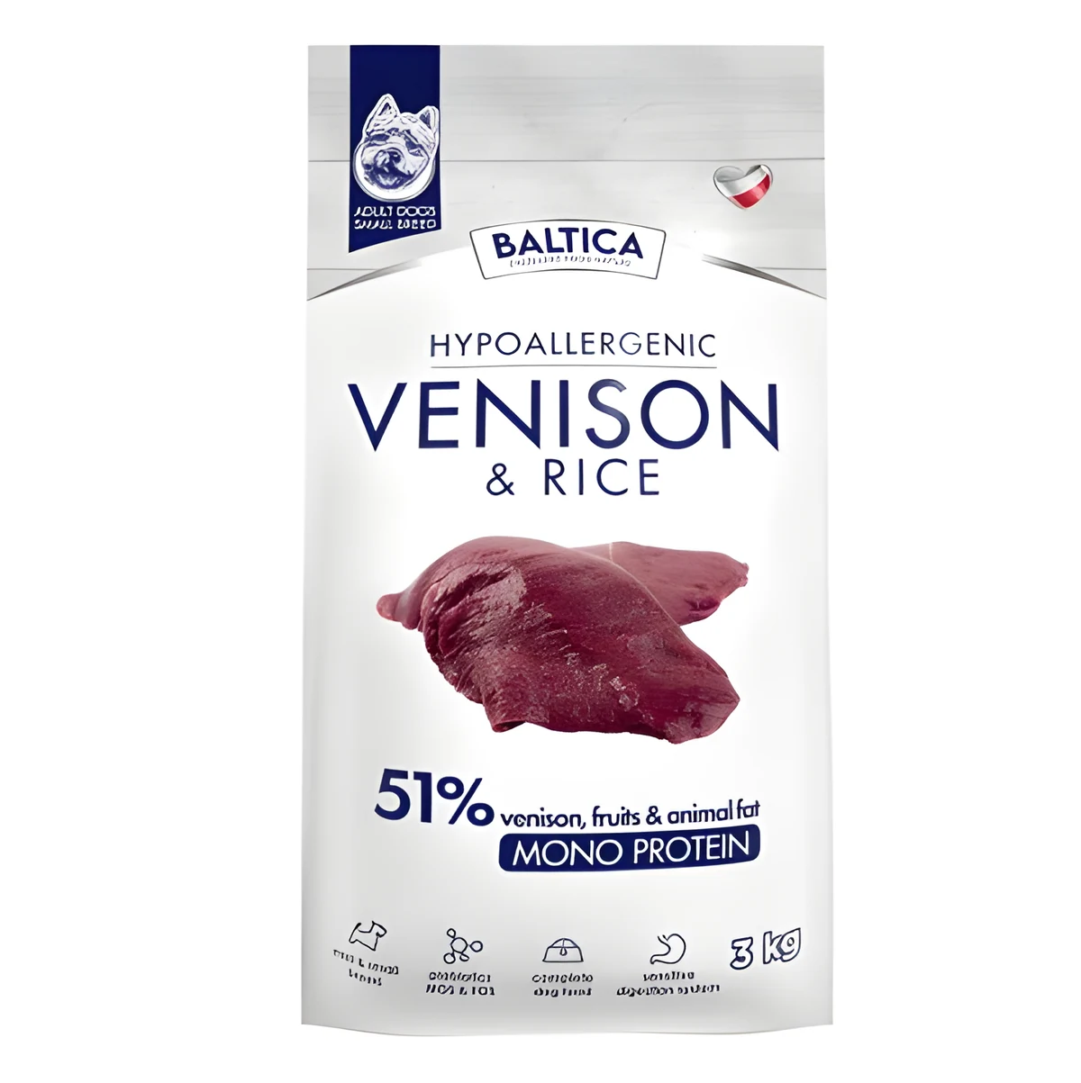 BALTICA NUTRACEUTIC Venison & Rice 3kg