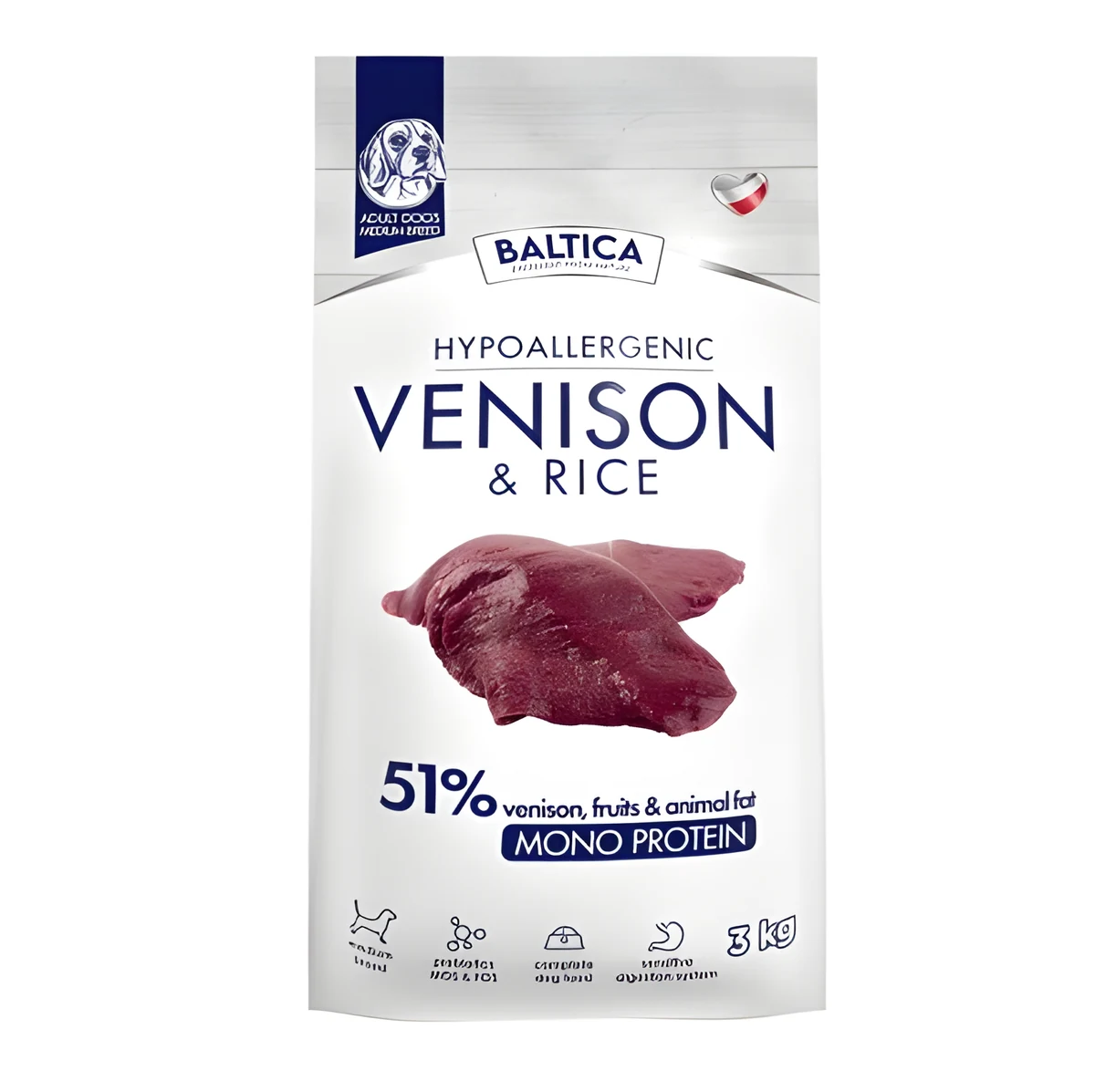 BALTICA NUTRACEUTIC Venison & Rice 3kg