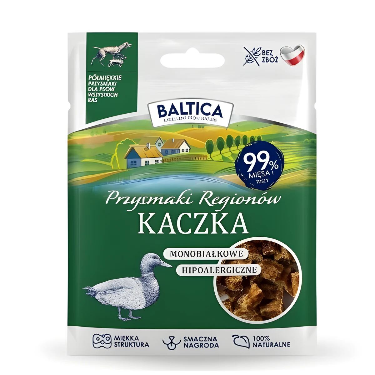 Przysmak BALTICA Kaczka 30g - Półmiękkie smakołyki dla psa