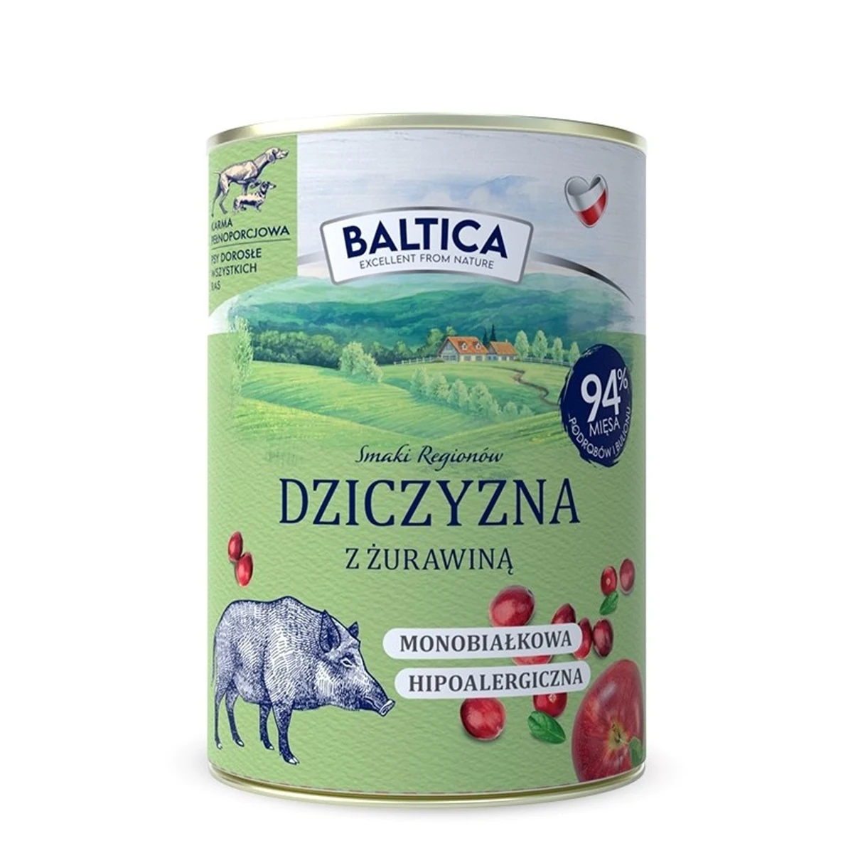 BALTICA SMAKI REGIONÓW Dziczyzna 400g