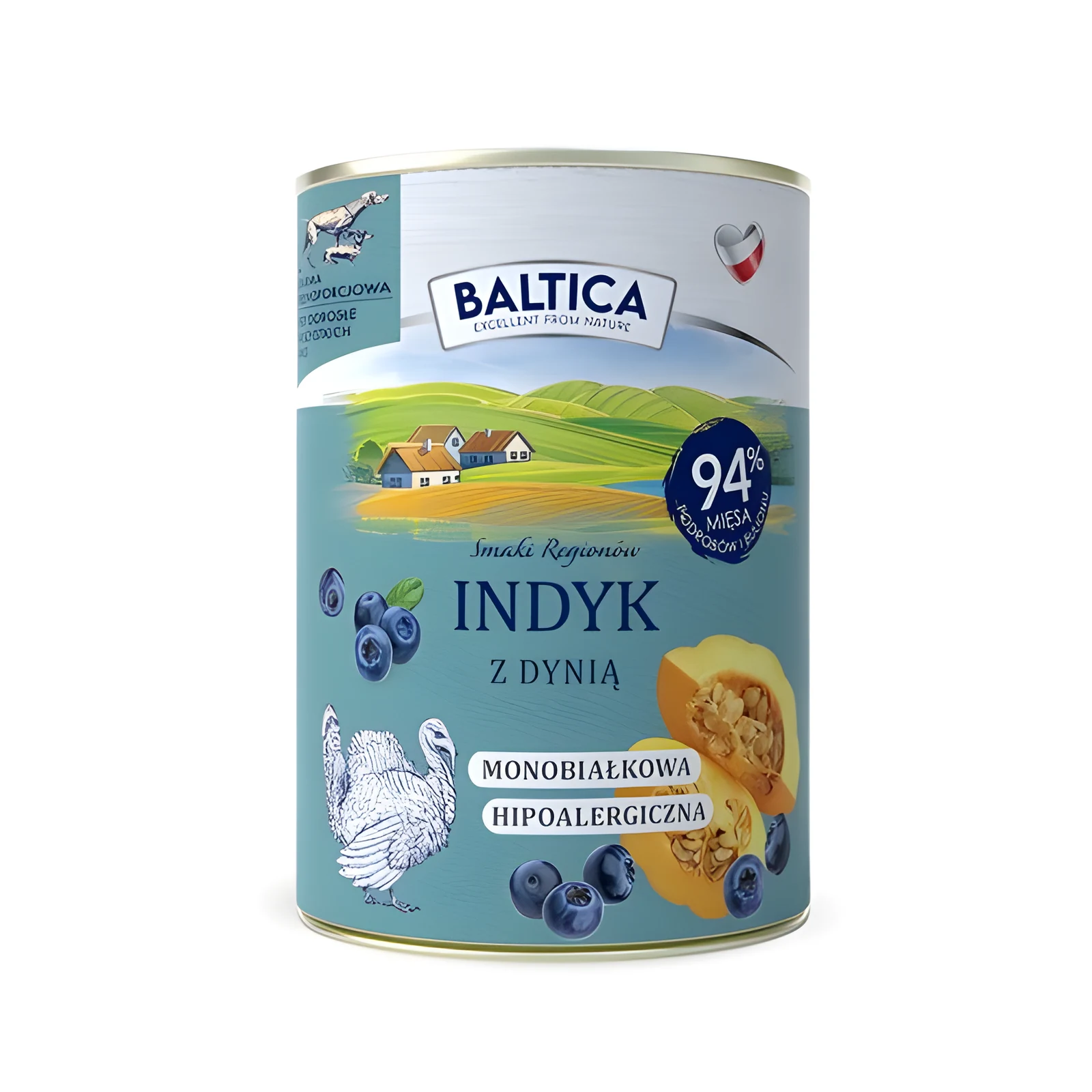 BALTICA SMAKI REGIONÓW Indyk z dynią 400g