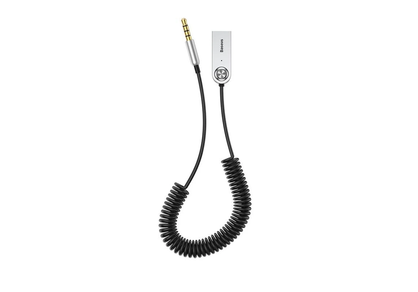 BASEUS ADAPTER CABA01-01 USB - JACK 3,5 MM CZARNY — zdjęcie 1 z 8