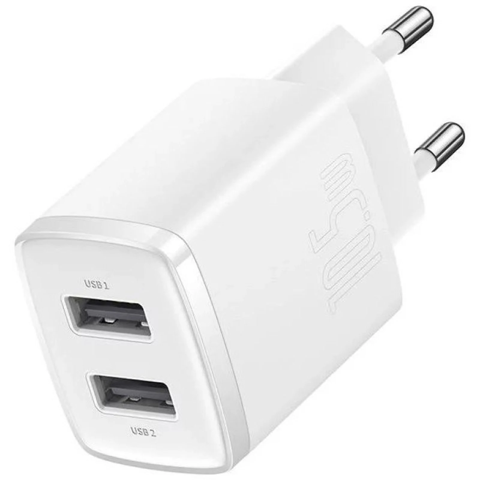 Ładowarka sieciowa Baseus Compact 10.5W, 2x USB, biała (CCXJ010202) — zdjęcie 1 z 3