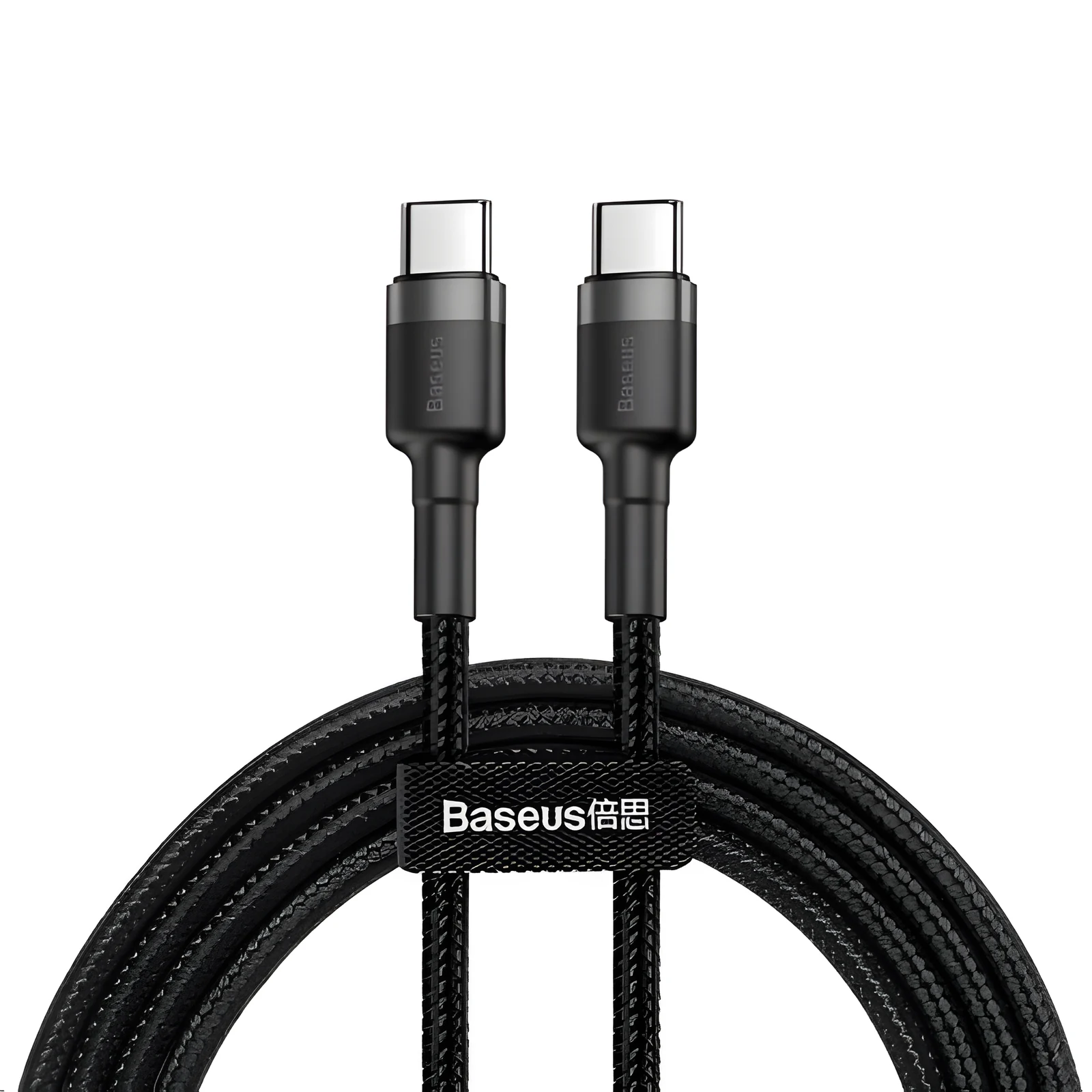BASEUS KABEL CAFULE PD 2.0, QC 3.0, 60W, 2M (CZARN — zdjęcie 1 z 3