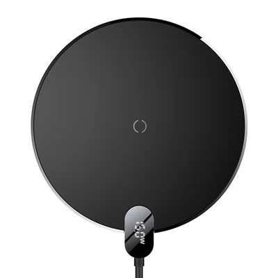 BASEUS ŁADOWARKA INDUKCYJNA LED 15W CZARNA