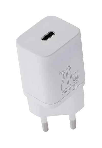 BASEUS ŁADOWARKA SIECIOWA SUPER SI 20W Biała