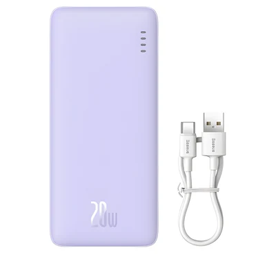 Powerbank Baseus AirPow 20000mAh 20W (Fioletowy)