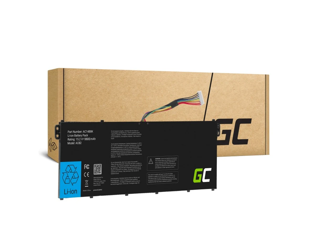 Bateria AC62 3600mAh do Acer Aspire 5 Spin 3 Swift 3