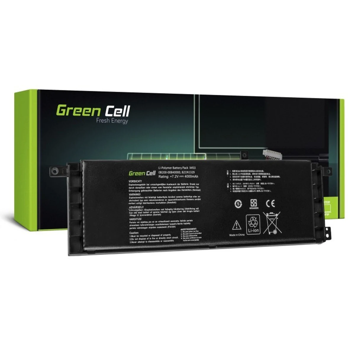 Bateria AS80 do ASUS X553 X553M F553 F553M 3800mAh