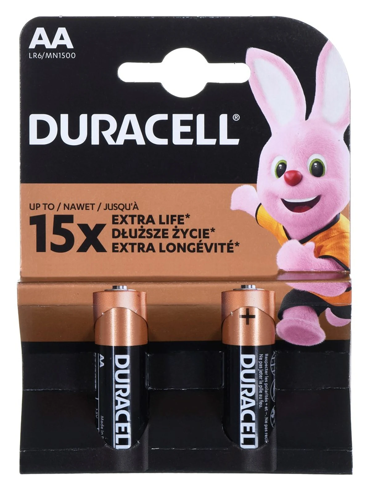 Bateria DURACELL Basic AA, 2 szt.
