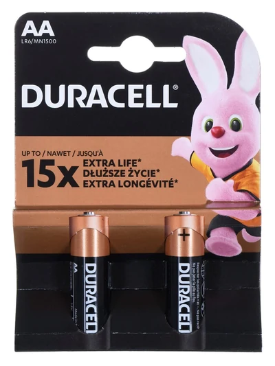 Bateria DURACELL Basic AA, 2 szt.