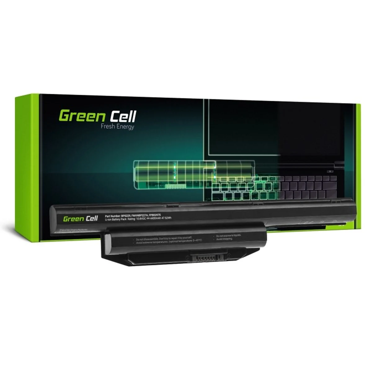 Bateria FS31 do Fujitsu LifeBook A514, A544, A555