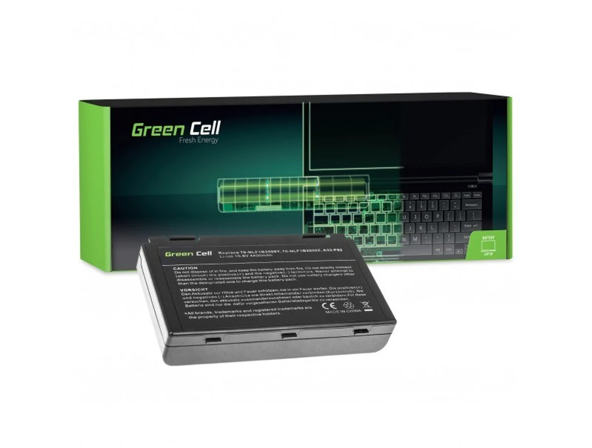 Bateria GREEN CELL AS01 do ASUS A32-F82, 4400 mAh