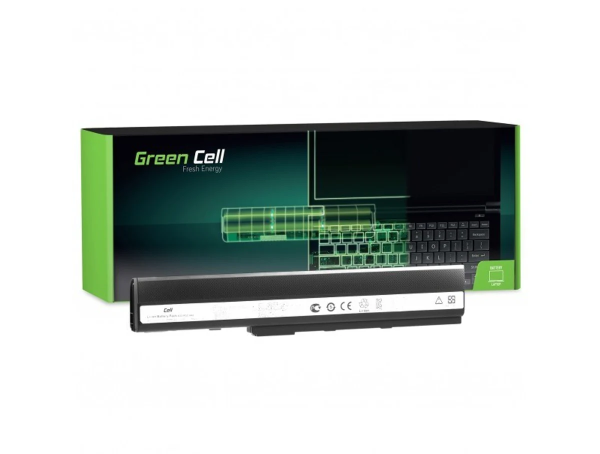 Bateria GREEN CELL AS02 do ASUS A32-K52, 4400 mAh