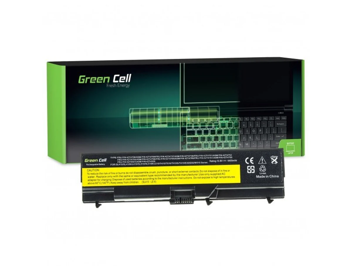 Bateria Green Cell LE05 do Lenovo ThinkPad 4400mAh 10.8V