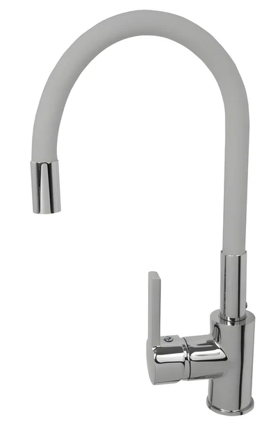 Bateria kuchenna Pyramis Flessi szara, 23 cm wlot-wylot, 41 cm wysokość