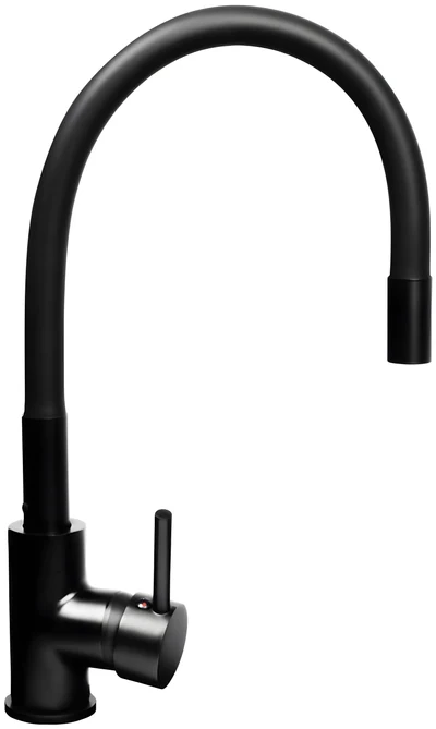 Bateria kuchenna Pyramis Flessi Black Edition - Czarna matowa, 44 cm