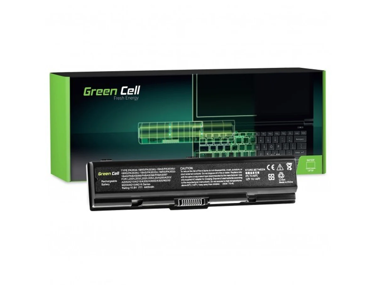 Bateria TS01 Green Cell Toshiba 4400mAh 10.8V