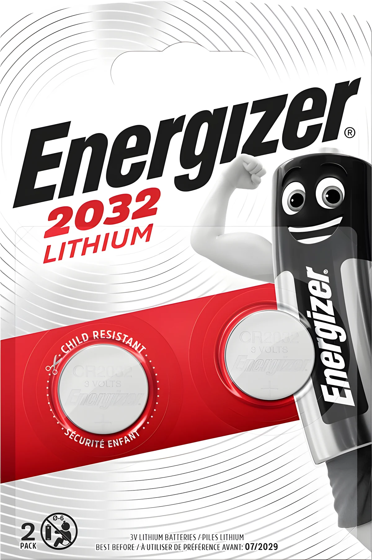 Baterie ENERGIZER CR2032, zestaw 2 szt.