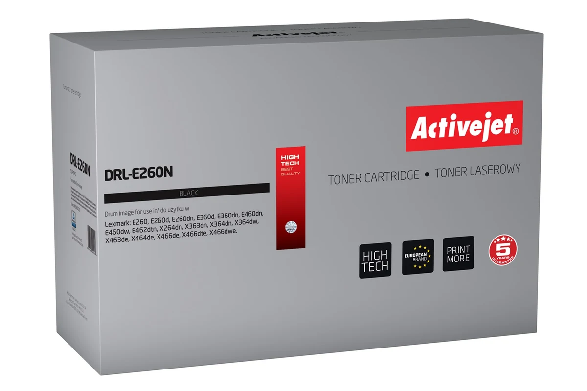 Bęben Zamiennik Activejet DRL-E260N dla Lexmark