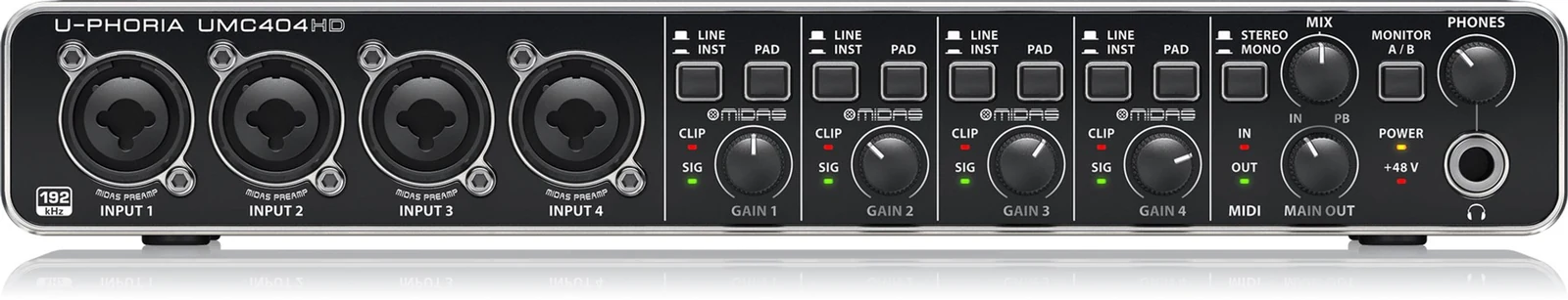 Behringer UMC404HD - Interfejs audio USB — zdjęcie 1 z 5