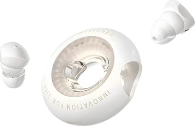 Bezprzewodowe słuchawki Vention Donut-Shaped BT 5.3 IPX4 białe