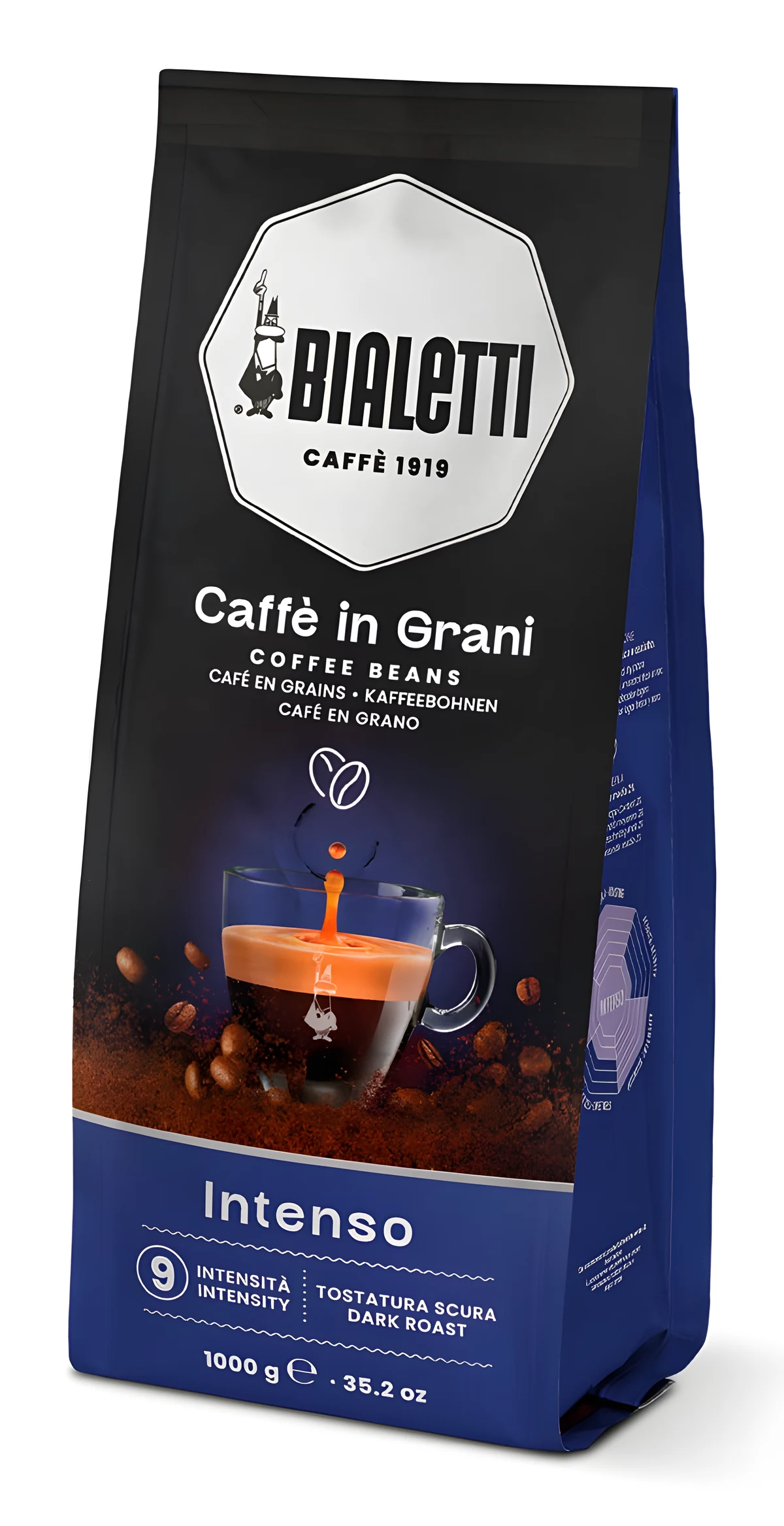 Kawa ziarnista Bialetti Experto Grani Intenso 1kg