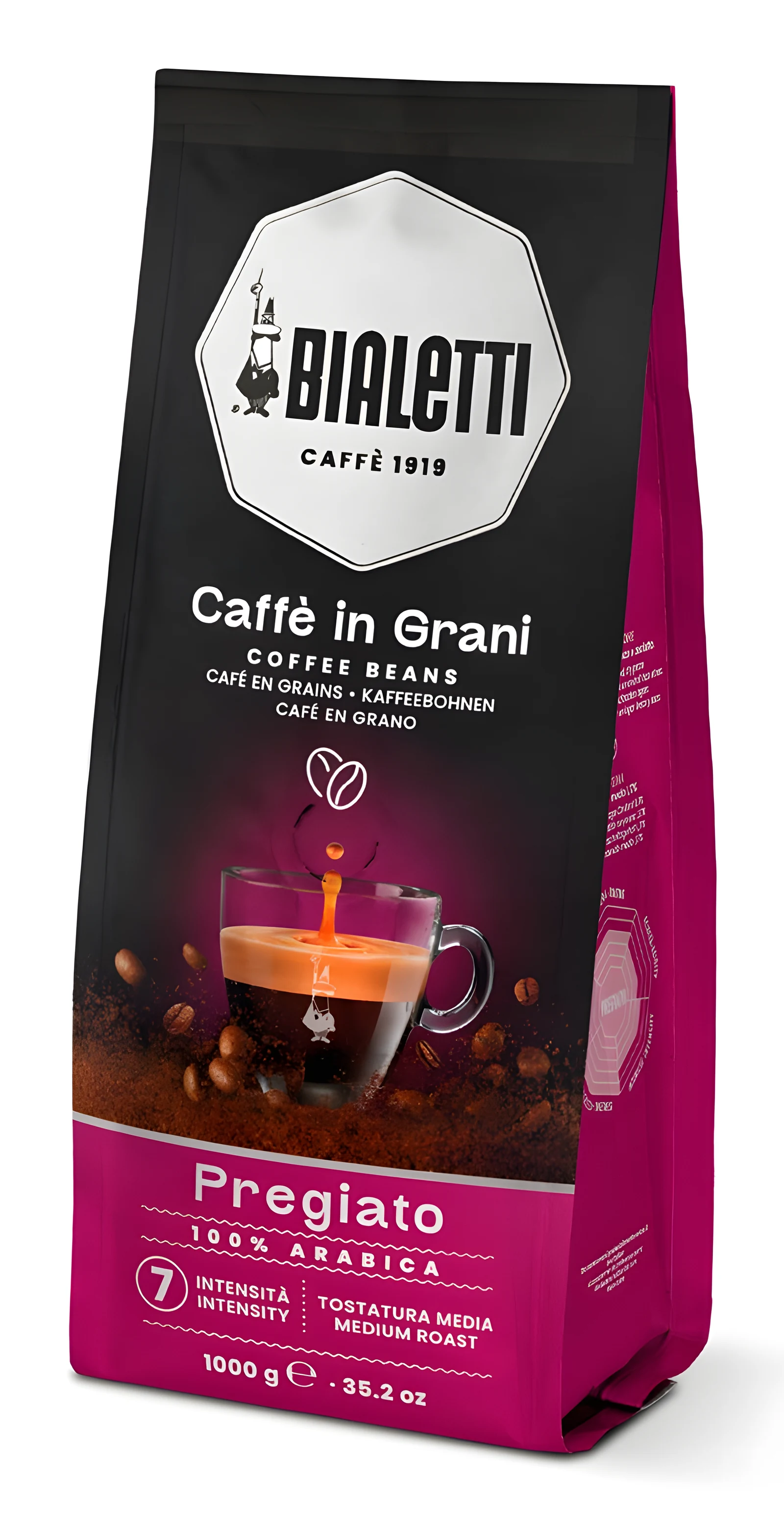 Kawa ziarnista Bialetti Experto Grani Pregiato 1kg — zdjęcie 1 z 4