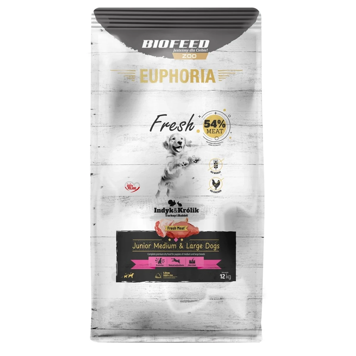 BIOFEED Euphoria Fresh Meat Indyk 12kg
