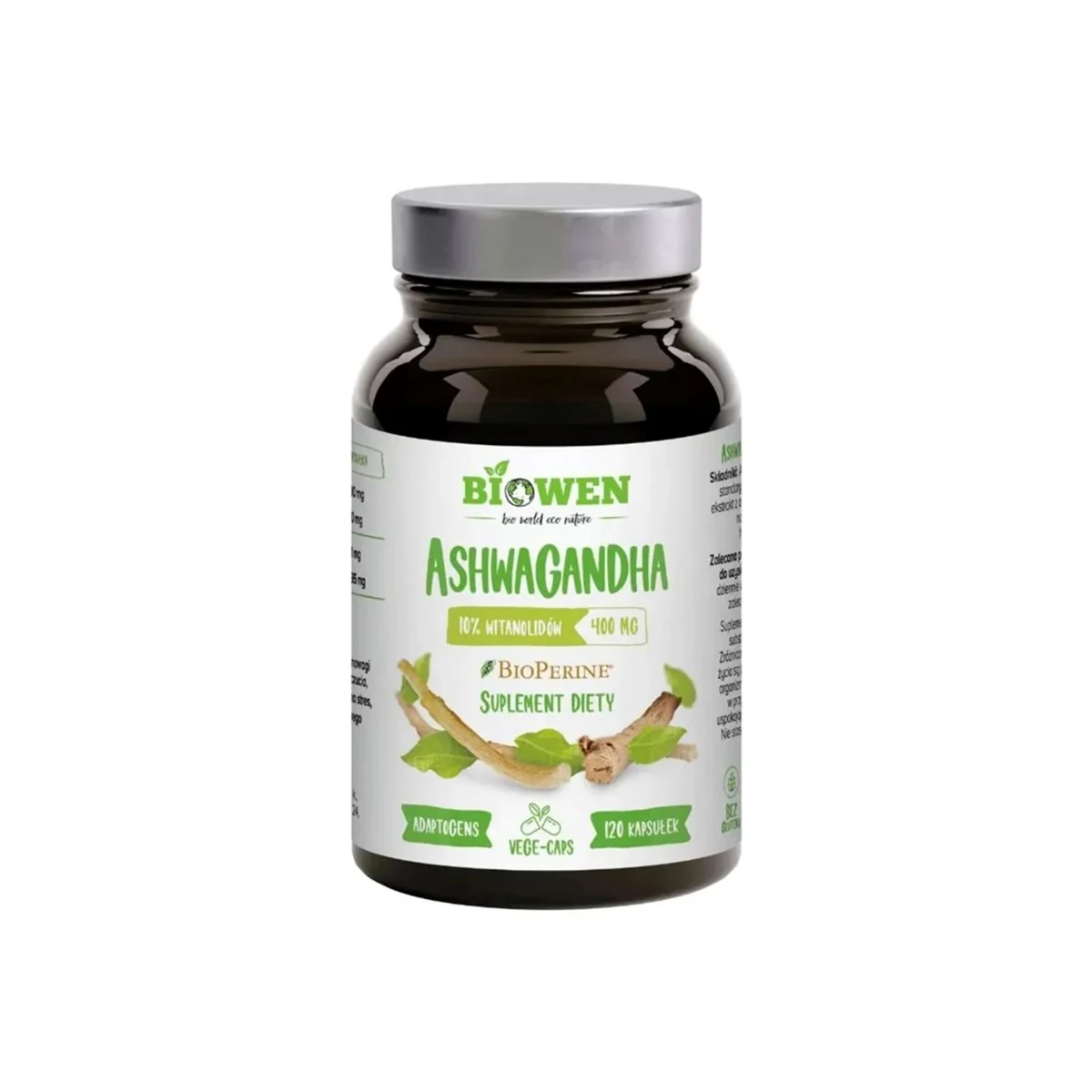 Ashwagandha BIOWEN - 120 kapsułek